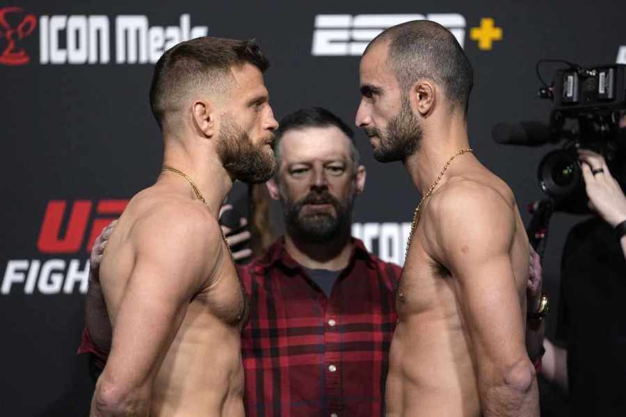 Бой Каттар vs. Чикадзе Прямая трансляция. Смотреть онлайн прямой эфир UFC on ESPN 32