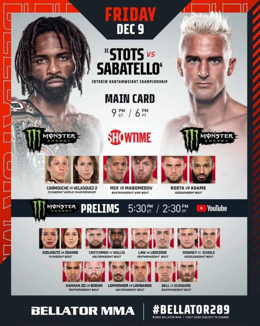 Bellator 289 кард