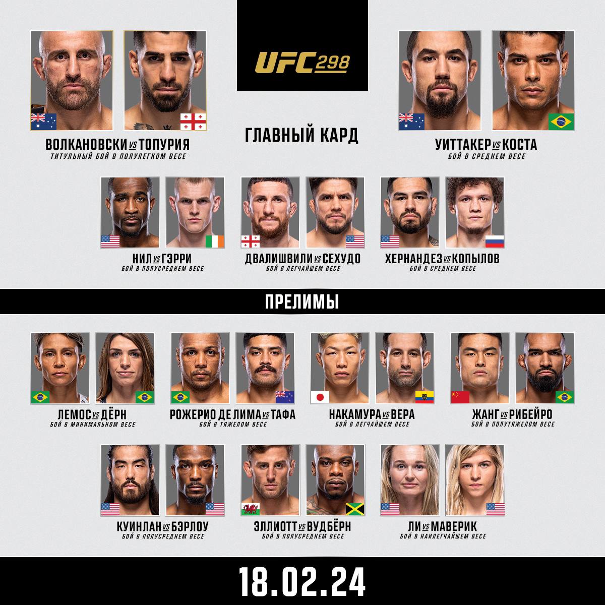 UFC 298