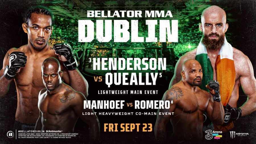 Bellator 285 Прямая трансляция 23.09.2022. Бой Хендерсон - Куилли Смотреть онлайн прямой эфир