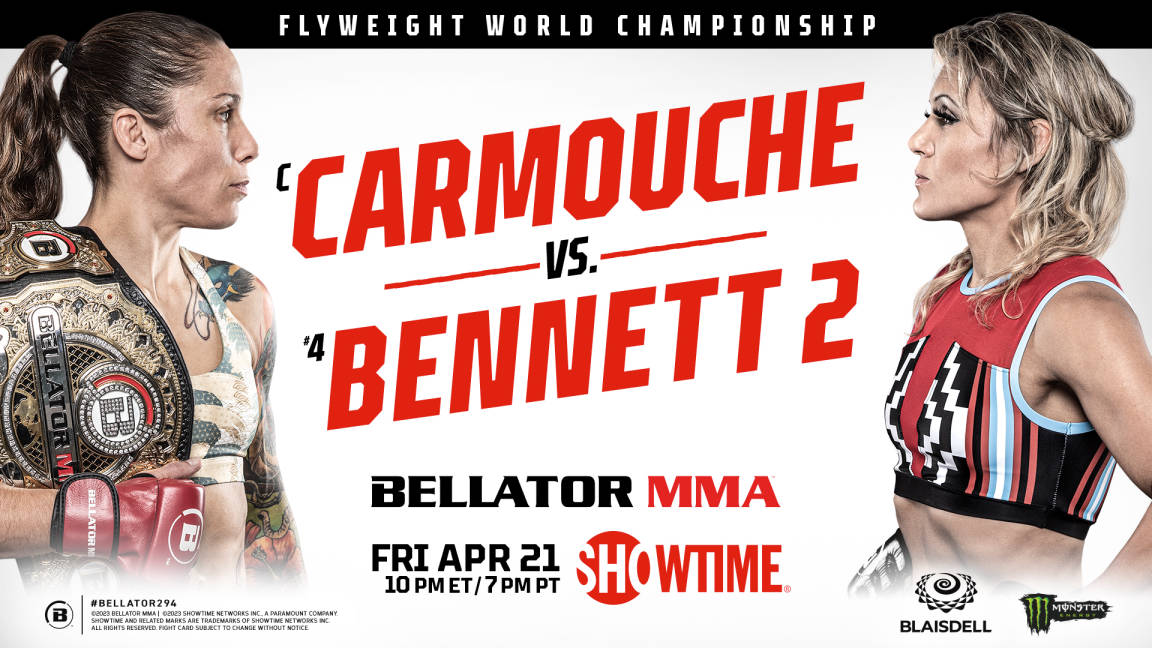 Bellator 294 Прямой эфир. Кармуш - Беннетт 2 Онлайн трансляция 22.04.2023