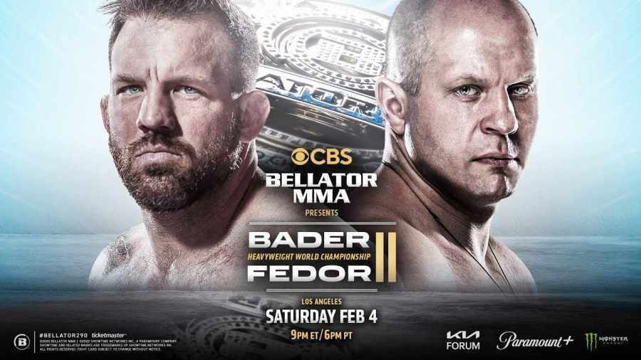 Bellator 290: Бейдер - Емельяненко 2 Дата, Время, Расписание боев и Кард участников