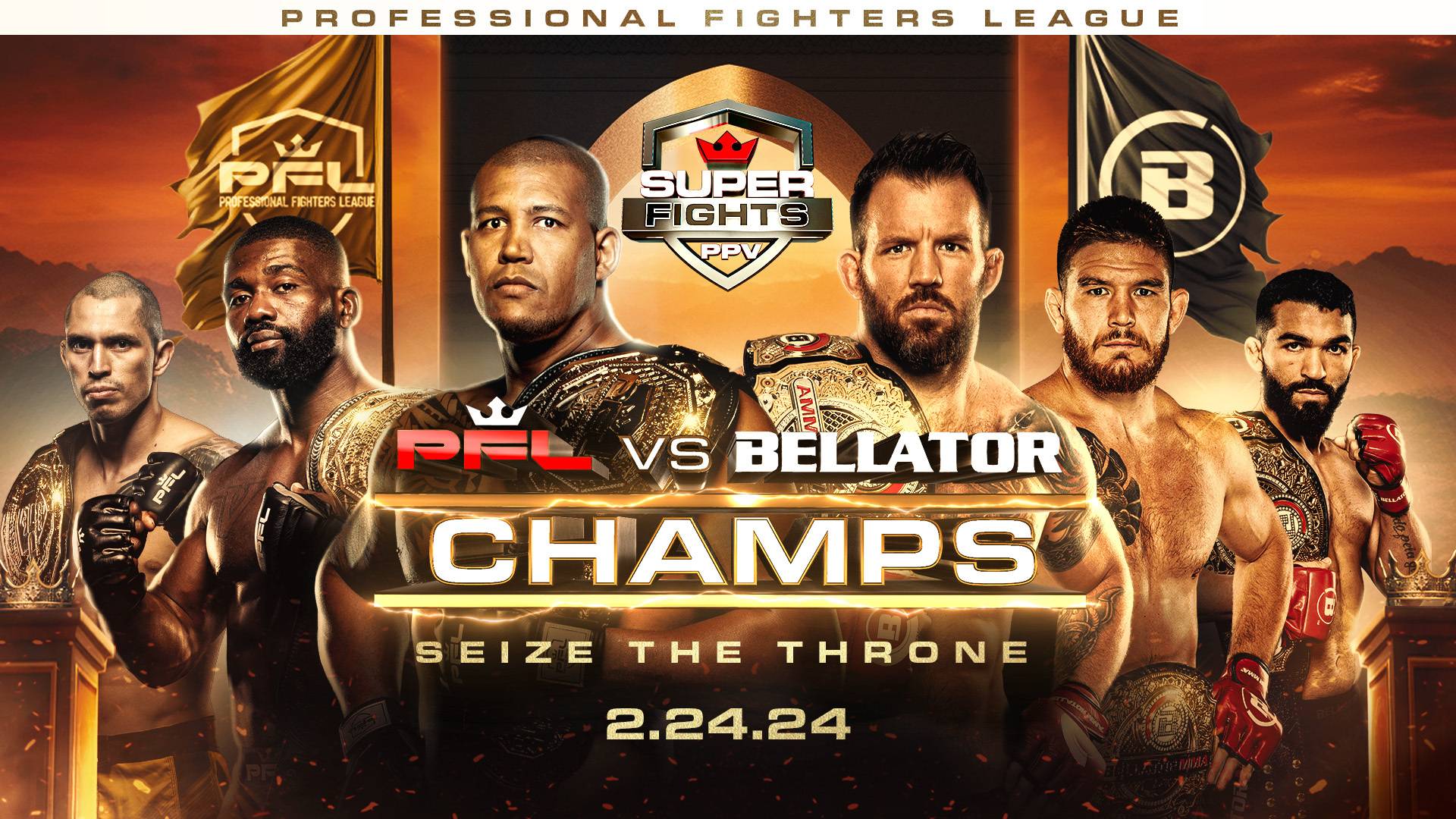 PFL vs. Bellator: Дата, Время, Участники карда и Где Смотреть Онлайн  Трансляцию