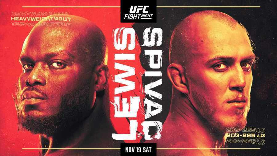 UFC Vegas 65: Льюис - Спивак Дата, Время, Расписание боев и Кард участников